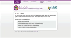 Desktop Screenshot of catmu.ulg.ac.be