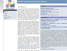 Tablet Screenshot of ciel.philo.ulg.ac.be