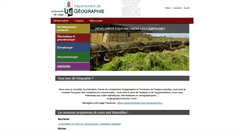 Desktop Screenshot of geographie.ulg.ac.be