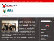 Tablet Screenshot of democratie.ulg.ac.be