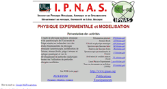 Desktop Screenshot of ipnas.ulg.ac.be