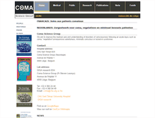 Tablet Screenshot of coma.ulg.ac.be