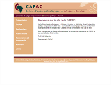 Tablet Screenshot of capac.ulg.ac.be