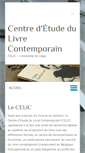 Mobile Screenshot of celic.ulg.ac.be