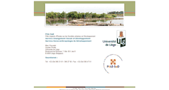 Desktop Screenshot of polesud.ulg.ac.be