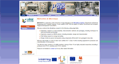Desktop Screenshot of microsys.ulg.ac.be