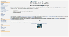 Desktop Screenshot of forum.math.ulg.ac.be